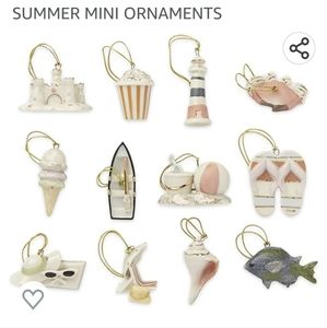 Lenox mini ornaments